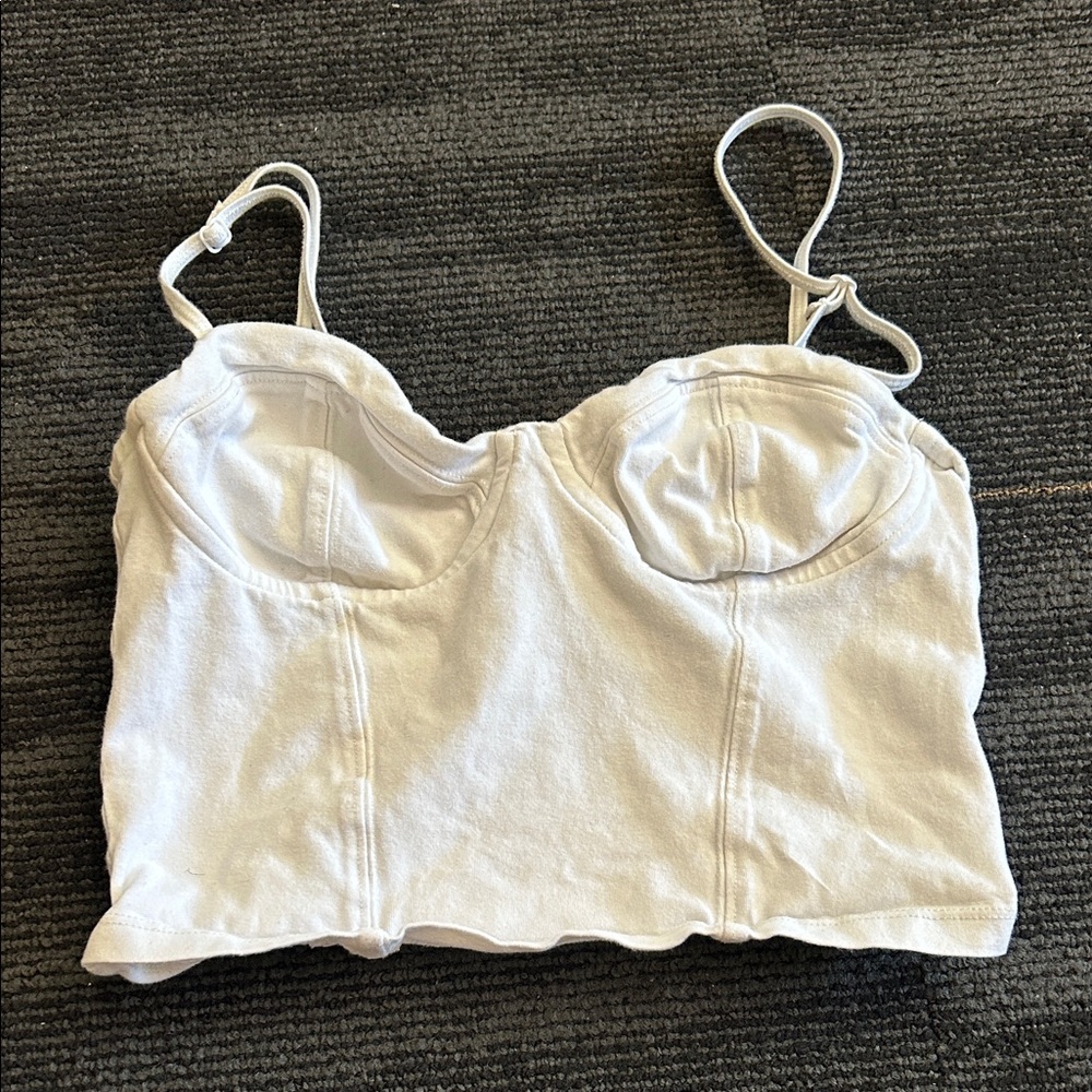 Sunday Best White Crop Top